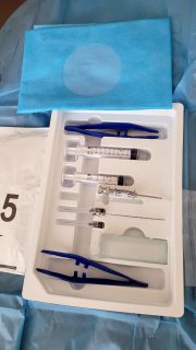 Bone marrow puncture kit
