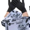Sritrang Black nitrile Powder Free gloves