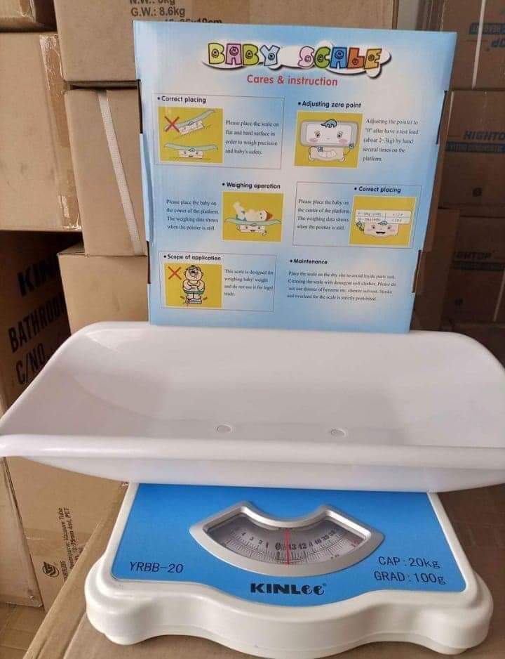 Manual baby weighing scale
